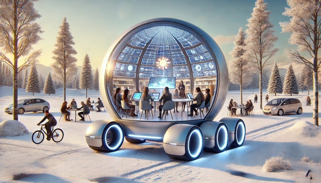 January Fantasy: Future Commutes – The Community Pods
